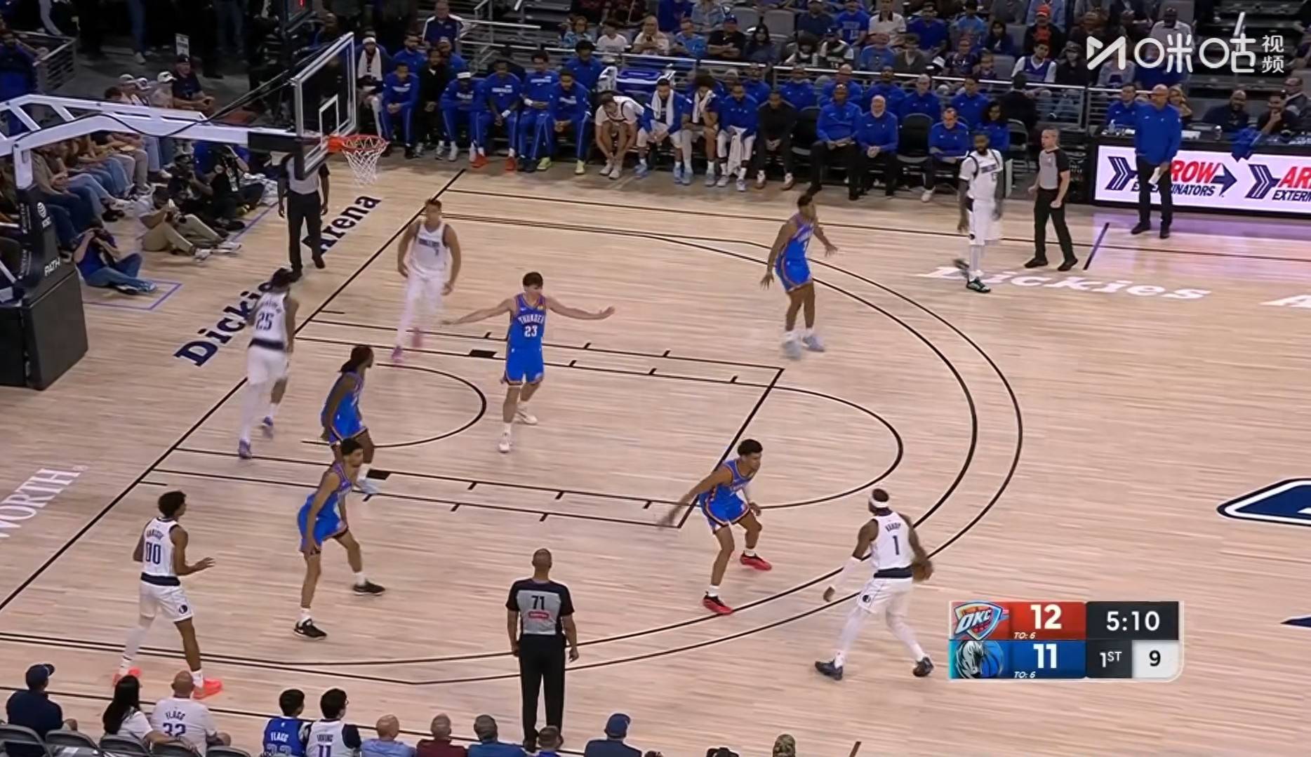 包含独行侠击败雷霆，全面发力的词条